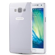 Бампер металл + накладка для Samsung Galaxy A7 A700H Silver фотография