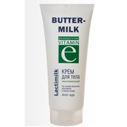 Крем для тела для молодости кожи Vitamin E Butter-milk, 200мл, Уход за телом Lactimilk фото
