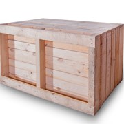 Деревянный контейнер для яблок 1200х800х740мм  фото