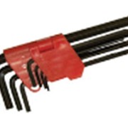 Набор ключей имбусовых, CrV, удлиненные 1,5-10 мм, 9 шт.(mtx) фото