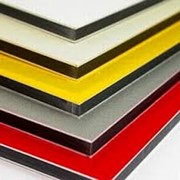 Алюминиевые композитные панели - 3мм разных цветов фото