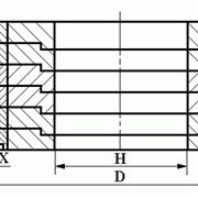 Круги алмазные формы 1А1 (сборные)