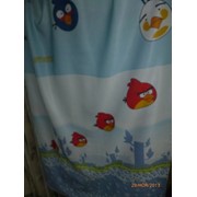 Портьера готовая " Angry Birds" для детской