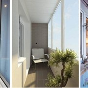 Дизайн балконов фото