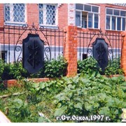Недорого - Красивые кованые ворота в Старом Осколе, Губкине - от ЗДК