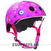Детский шлем Globber Junior XXS/XS (48-51 см) с принтом розовый фото