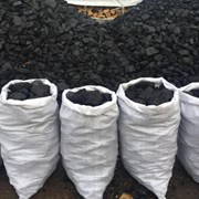 Уголь каменный в мешках по 50 литров. фотография
