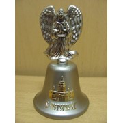 Колокольчик металлический Ангел СПБ-Исаак.собор+герб, бронза, арт. 1777/4