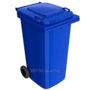 Пластиковый мусорный контейнер для ТБО 240л фотография