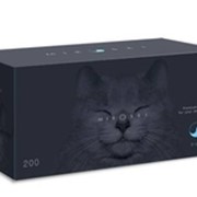 Салфетки Дуэт, черная коробка (кошка), 200 шт./кор фото