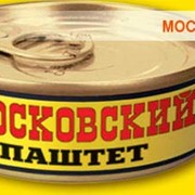 Паштет печёночный консервированный классический МОСКОВСКИЙ от компании «ОНИСС» фото