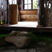 Деревянная баня под заказ фото