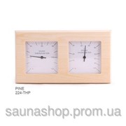 Термогигрометр для бани Sawo сосна фото