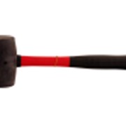 Киянка резиновая черная фиберглассовая ручка 680 гр (65 мм) (YY12B041) Maxi