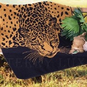 Leopard полотенце махровое жаккардовое, 100% хлопок Индия,100*150 см