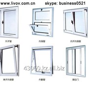 Алюминиевые двери и окна фотография