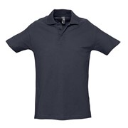 Рубашка поло мужская SPRING 210 темно-синяя, размер 5XL фотография