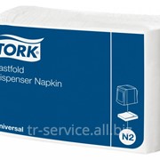 N2 - Tork Fastfold диспенсерные салфетки - 250 шт/ уп, 1 слой фотография
