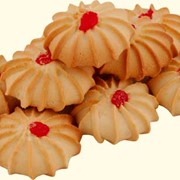 Печенье "Курабье", Песочное печенье с джемом