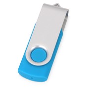Флеш-карта USB 2.0 512 Mb Квебек, голубой фото