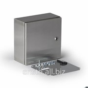 Шкаф настенный Cubo размер 400 x 300 x 150 мм, глухая стенка, нержавеющая сталь AISI 304, E932 фотография