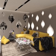 Дизайн интерьера однокомнатной квартиры фото
