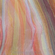 Тюль, гардина, органза разноцветная 195 фото