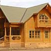Домики деревянные (строительство деревянных домов, строительство дома, строительство коттеджей) фото