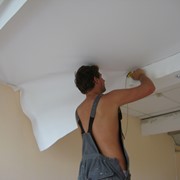 Армирование потолка сеткой
