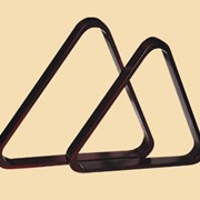 Треугольник деревянный для бильярдных столов фото