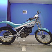 Мотоцикл кроссовый Honda TLM 240 цвет белый синий фотография