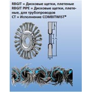 Дисковые щетки, плетеные RBGIT CT Исполнение COMBITWIST фото