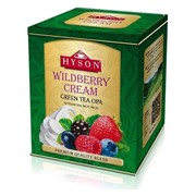 Чай Хайсон Wildberry Cream Лесные ягоды со сливками зел. 200г фото