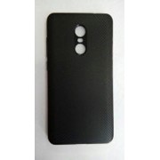 Силиконовый чехол для Xiaomi Redmi Note 4X черный фотография