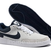 Кеды Nike Street Gato AC тканевые светло-серо-синие фотография