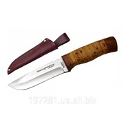 Нож охотничий Grandway 2253 BLP, рукоять - береста фотография