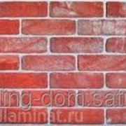 Стеновые пластиковые панели 34 кирпич старый 34 красный 1035 мм х 500 мм