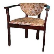 Кресло на деревянных ножках «Барон»