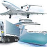 Перевозка грузов по воздуху, морю и суше с доставкой до дверей фотография