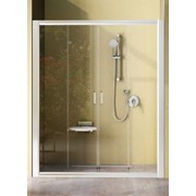 Душевые двери Ravak NRDP 4-140 satin, Transparent (0ONM0U00Z1) фото