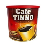Растворимый кофе в жестяной банке 100г Cafe Tinno Турция.