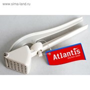 Пресс для чеснока Atlantis, цвет белый фотография