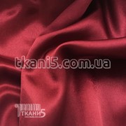 Ткань Креп сатин (вишневый) 4441 фото
