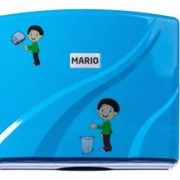 Диспенсер для бумажных полотенец G-teq Mario Kids 8329 Blue фото