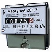 Счетчик электроэнергии Меркурий-201.7" 5-60А,220В., Инкотекс