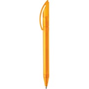 Ручка шариковая Prodir модель DS3 TFF желтая полупрозрачная фото
