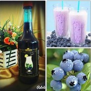 Сироп для коктейля со вкусом черники фото