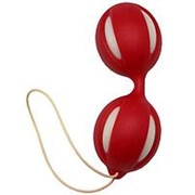 Красные вагинальные шарики с петлей фотография