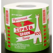 Туалетная бумага “Zirafa 100 Green“ фото