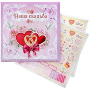 Фотоальбом для свадебных фотографий (с наклейками) фото